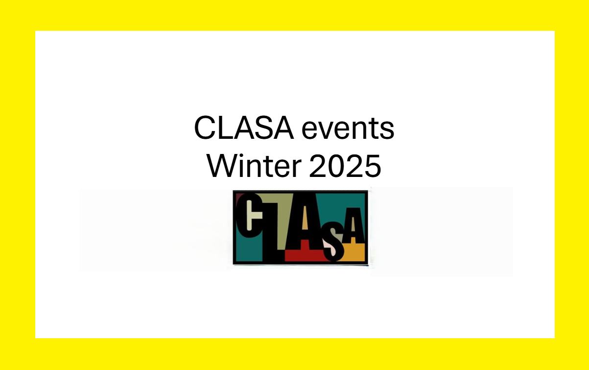 Image of cover of presentation for Winter 2025 CLASA events