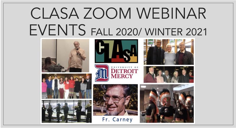 CLASA Zoom webinar events fall 2020 and winter 2021