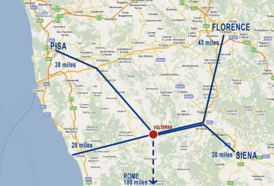 Map of Volterra