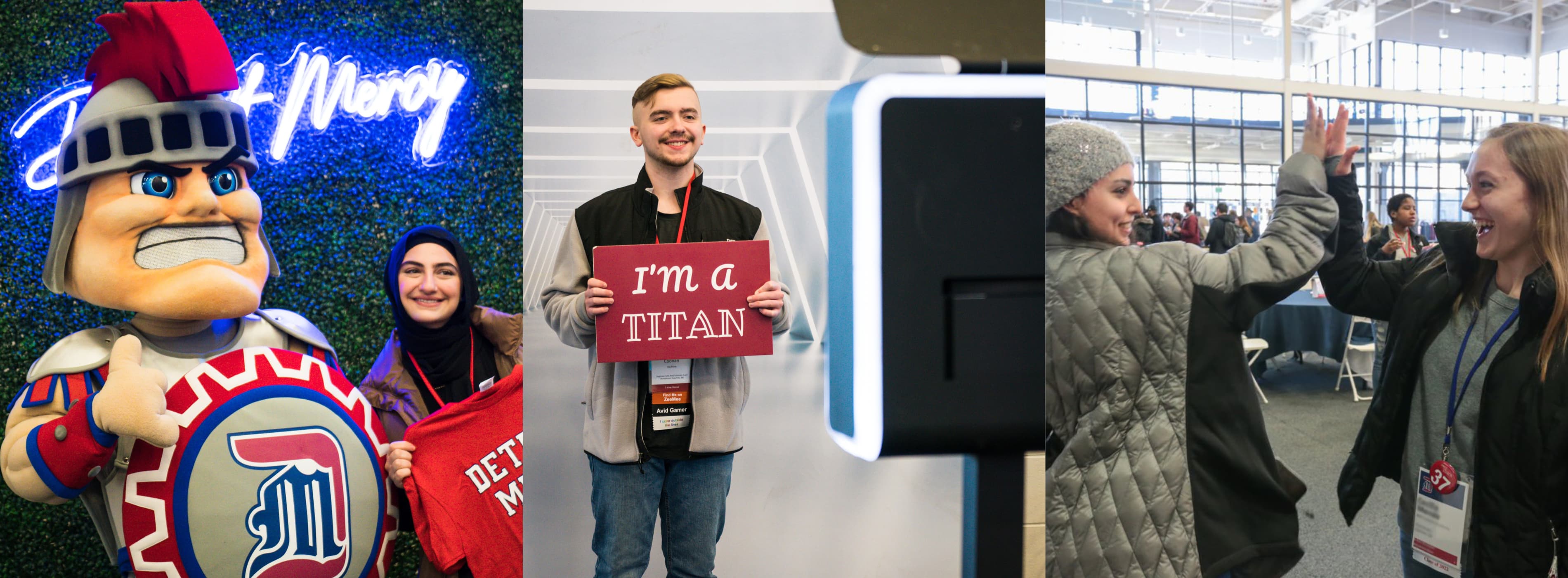 A collage shows students at Accepted Students Day.