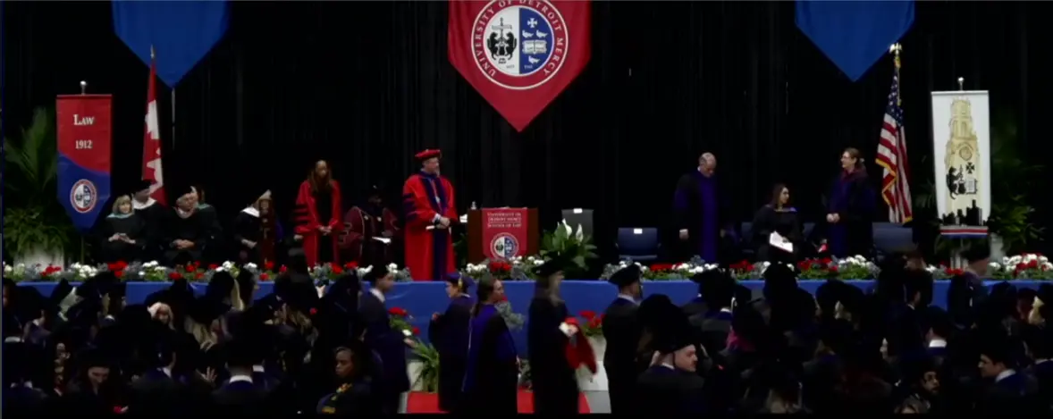 2024 School of Law Commencement Ceremony at University of Detroit Mercy