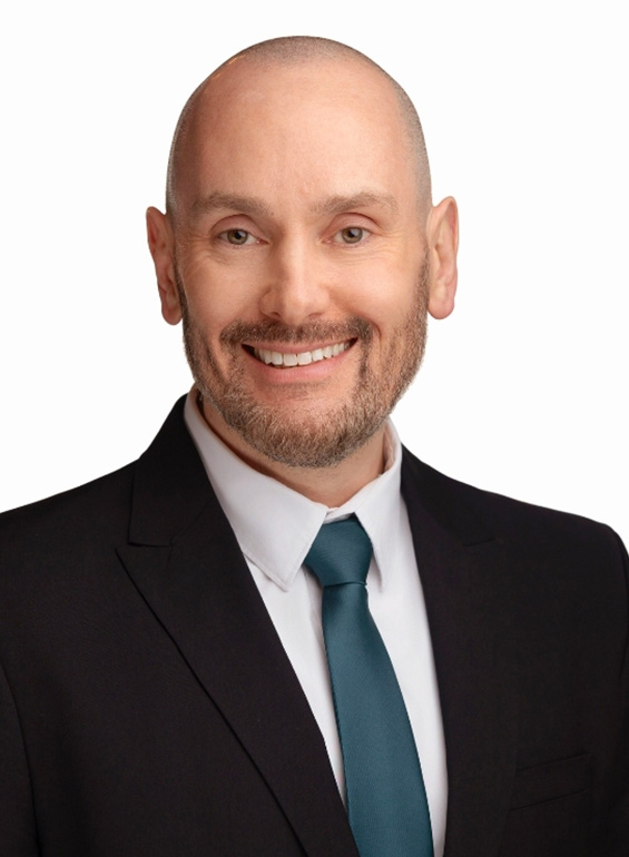 Steven Meerschaert in suit.